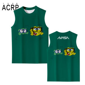 Quick Drying Ice-Silk Sense Mens Student Sleeveless T-Shirt