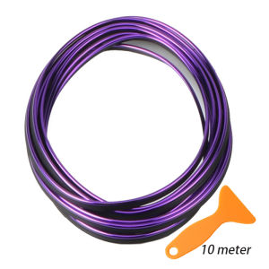 Interior Car Moulding Trim Strips DIY Flexible Anti Scratch Lines 5meter Universal Decoration Strip Dashboard Car-styling Access