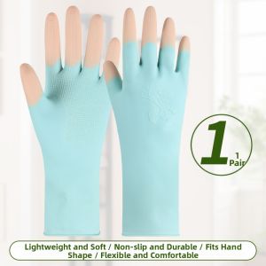 Waterproof Oil-resistant Durable Rubber Gloves