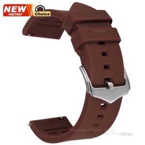 New Buckle Rubber Watch Strap 18mm 19mm 20mm 21mm 22mm 23mm Sport Silicone Watchband for Omega Band for Seiko Bracelet for Rolex