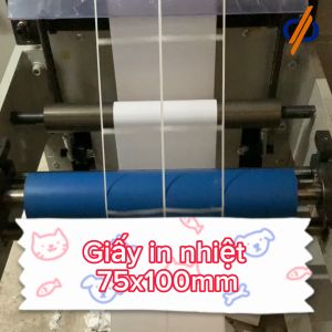 Giấy In nhiệt A7 (Khổ 75x100mm) - DP20 - Decal in đơn hàng