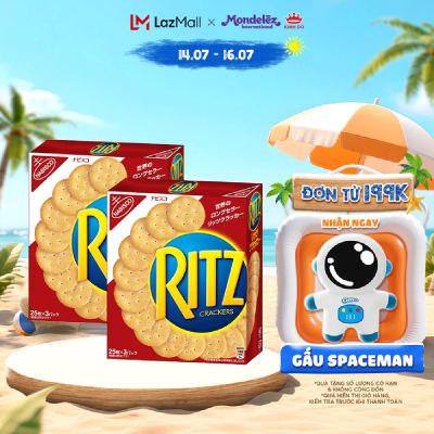 Bánh Quy Mặn Ritz, Combo 2 Hộp X 247G