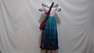 Charm Dolores Madrigal Cosplay Costume Dolores Cosplay Dresses for Women Halloween Carnival Party HCAL-006