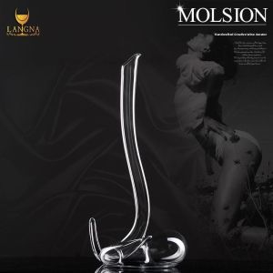 Langna Large Size Crystal Wine Decanter Set Personalized Home Use Thickened Glass Red Wine Quick Awaken Tool European Style