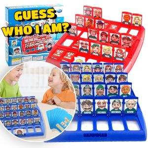 Guess Who Is It ? Family Guessing Game Who Is It Classic Board Game Childrens Tabletop Funny Kid Gift