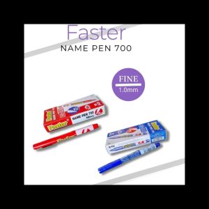 FASTER Name Pen 700 1.0mm / Permenant Marker /Pen Marker 1.0mm (1PC)