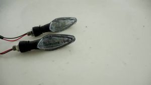 4Pcs LED Motorcycle Turn Signal Light 3 LED Flashers Waterproof Amber Blinker Indicator Motorbike Front Rear Tail Lamp Accessori
