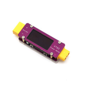 64A XT60 Power Meter Bidirectional Current Voltmeter/ammeter Alarm F/ RC Models 12V 24V Lead-Acid 2S 3S 4S Li-on Lifepo4 Battery