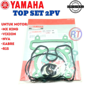 TOP SET KODE 2PV YAMAHA ORIGINAL KUALITAS ASLI GARANSI 100% UNTUK MOTOR MX KING VIXION NVA XABRE R15
