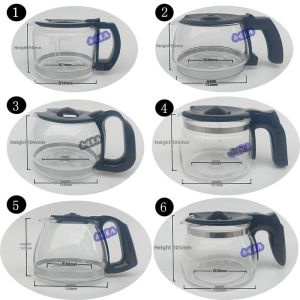 XIXIANGZI | Coffee Machine Accessories Universal Drip Valve Filter Glass Cup