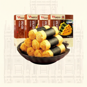 MACAU WINGFAI | Seaweed and Meat Floss Egg Rolls 200g