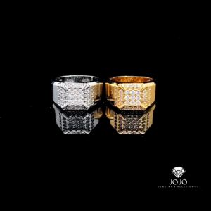 N1305 Nhẫn nam có lót lòng thiết kế đơn giản- đính đá CZ sáng lấp lánh JOJO