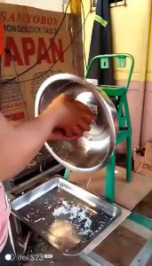 COCONUT GRATER COMPLETE SET WITH STAINLESS STAR BLADE AND BASIN/TABLE TOP STAND/ COPPER MOTOR/KAYURAN NG NIYOG GREEN