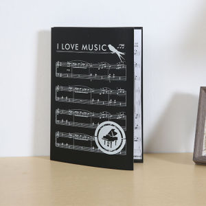 Leopold Piano Music Sheet Holder 6 Pages A4 Trifold Reflective Free Modification Business Storage Document Folder Plastic