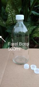 BOTOL KACA APEL 500ML Barang Rekondisi (isi paket 10 pcs)