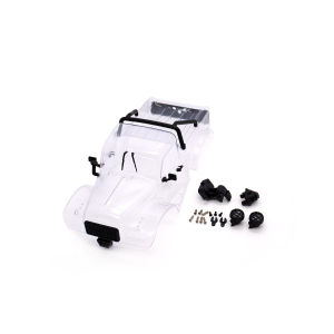 155mm Wheelbase Hardtop Body Shell Kit for 1:18 RC Crawler TRX4M Bronco Defender | ABS Plastic/Nylon Texture Upgrade Parts