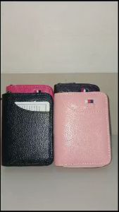 Forever Young Dompet Kartu Kecil Muat Banyak FY 2105-20 Bahan Kulit PU Kilat Lilin Tebal