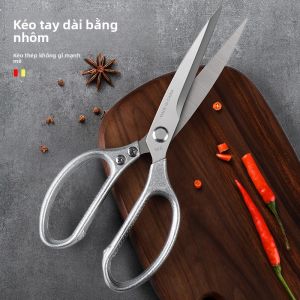 MONLEYTA | Thắt chặt bằng thép không gỉ 304 dài dùng để cắt xương gà trong nhà bếp thương hiệu MONLEYTA hàng hóa chất lượng