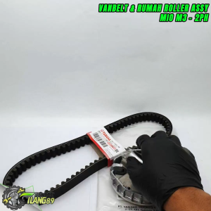 Paket Rumah roller assy mio m3 + vanbelt only mio z / soul gt 125 / fino 125 / mio gt  / xride 125
