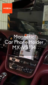 Moxom VS134 Super Strong Magnetic Force CAR MOBILE PHONE HOLDER MagSafe Compatibility 360 Degree SECURE & COMFORTABLE