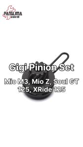 Gigi Pinion Set Mio M3 Z Soul GT 125 X-Ride 125 XRide Gear Kick Starter Stater Assy Comp Kick Driven Lawan As Selah Slah