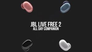 J.BL Live Free 2 TWS Bluetooth 5.0 Earphones Sport Earbuds Waterproof Stereo Calls Headset with Mic Charging Case