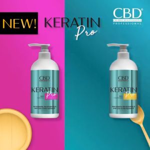 Perlindungan Warna Rambut CBD Profesional || CBD Keratin Pro || Masker Rambut || Shampoo || Conditioner || Vitamin Rambut Semprot