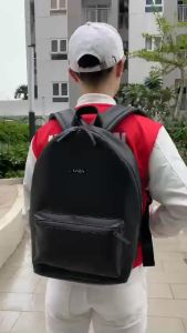 Balo laptop nam nữ LAZA Casual Backpack 556 - Chất liệu da nhập khẩu trượt nước cao cấp - Thiết kế tối ưu