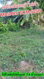 รับประกัน 1 ปี MASARU เครื่องตัดหญ้าไร้สาย รุ่น SCM-525N ตัดแรง มอเตอร์ BRUSHLESS เครื่องตัดหญ้า สำหรับบ้านและสวน เครื่องตัดหญ้าพลังสูง ใช้งานสะดวก เครื่องตัดหญ้าขนาดเล็ก เครื่องตัดหญ้าไฟฟ้า น้ำหนักเบา มาซารุ