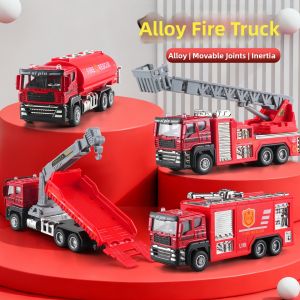 Educational Alloy Fire Truck Toy