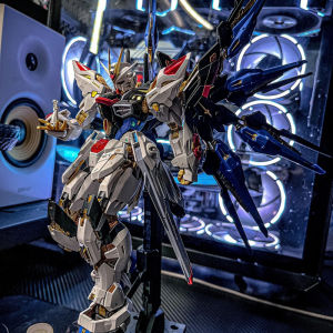 HG New Destiny Red Heretic Original Model Toy Strike Freedom MG Unicorn Figure for Boys