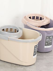 Thickened Mop Bucket Hand Pressure Plastic Water Bucket Rectangular Mop Bucket Mop Cleaning Bucket Simple For Home Mop Bucket