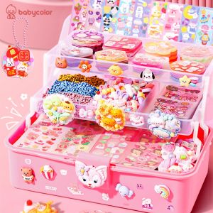 Babycolor DIY Gantungan Kunci Akrilik & Mainan Anak Perempuan