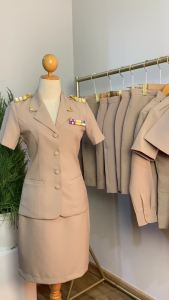 กางเกงกากีหญิง กระโปรงกากี (เอว 26-40) กางเกงข้าราชการหญิง กระโปรงข้าราชการ