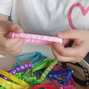 Rantai Kucing Cat Dog Collar Pet Collar Cute Nice Adjustable Pet Neck Strap Dog Cat Rabbit Kitten宠物项圈