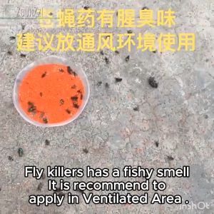 5PCS Flies Bait Killer Artifact Mosquito Insect Fly Farm Home Safety Effective Powder Kill Repellent Ubat Penghalau Lalat Berkesan Racun Umpan灭苍蝇药