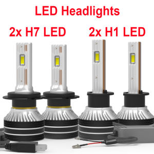 Car LED Headlights Canbus H7 LED Low beam H1 LED High beam For CHEVROLET Captiva Lacetti C4 Cactus I Grand Picasso I II C-Elysee