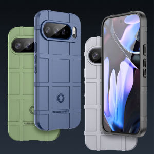 for Google Pixel 10 Pro XL CaseRugged Shield Durable Soft Silicone CaseCamera Lens Protection Anti Slip Shockproof Phone Case Cover for Pixel 10/10 Pro CasePixel 9 Pro XL CasePixel 9/9 Pro CasePixel 8 Pro/8A/7 Pro/7A