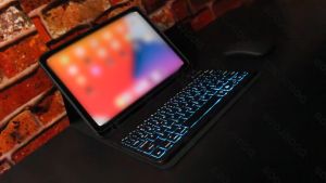 XIAOMI REDMI PAD SE 8.7 INCH BOOK COVER SMART WIRELESS KEYBOARD BACKLIGHT LED MOUSE SET CASING SAMSUNG GALAXY TAB S10 FE X520 BOOK COVER SMART WIRELESS KEYBOARD BACKLIGHT LED MOUSE SET CASING