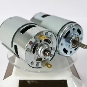 21V 755 DC Long Shaft High‑Efficiency Replacement Motor Compatible with Grass Cutter Weed Trimmer Weed Cutting