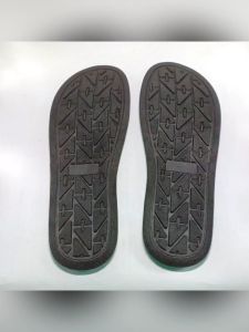 Sol Sepatu Outsole Sandal Selop Slip On Casual Pria TPR 828 - Hitam Ukuran 39-43