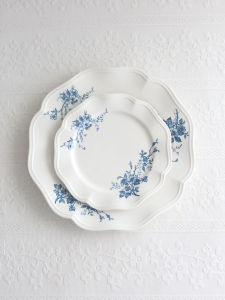 Bát Tráng Men Hoa Ceramic Kiểu Pháp Cổ Điển Dùng Để Đựng Cà Phê Và Tráng Miệng Bát Tròn Bằng Sứ Dùng Chung 85 Inch