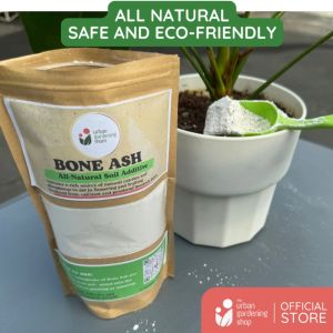 Bone Ash: All-Natural Garden Soil Additive Derived from Calcined Livestock Bones Containing a Rich Source of Calcium and Phosphorus