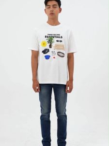 3Second Kaos Pria Lengan Pendek Regular Fit Katun Bawa OL-C651124