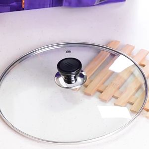 Replacement Round Head Pot Cover Knob Universal Hand Grip Button Plastic Pan Lid  Handle Screw Handle Kitchen Cookware