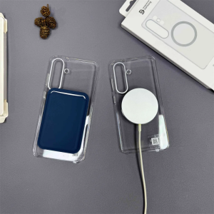 Samsung | Original Clear Magnetic Case For Samsung Galaxy S26/S25 Ultra Wireless Charging Shockproof Cover For Magsafe S25Plus S25+ Shell