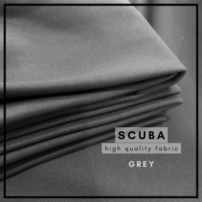 SOFT SCUBA PLAIN KAIN AWNING KAIN PASANG PLAIN BIDANG 60