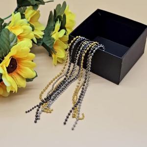 100cm Sinking Fly Tying Bead Chain Eyes Head Streamer Nymph Zonker Tying Bead Eyes Metal Fly Fishing Materials