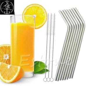 8pcs Reusable Metal Drinking Straws with 3 Cleaner Brushes Eco-Friendly Street Style Floral Print Mini Dress for Young Women