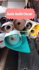 Kain Oscar | Kain Bahan Kursi | Kain Kulit Sintetis | Kain Jok Motor - Mobil | PER-ROLL 40m